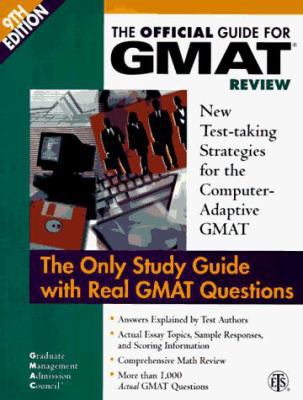 The Official Guide for GMAT Review 0446396389 Book Cover
