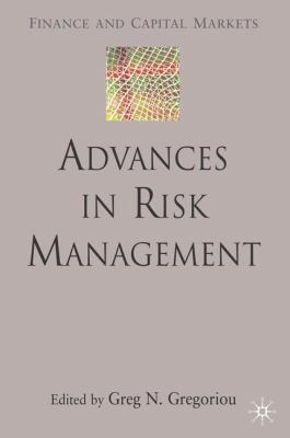 Advances in Risk Management 0230019161 Book Cover