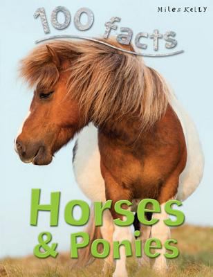 100 Facts Horses and Ponies 1786170132 Book Cover