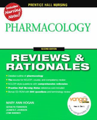 Prentice-Hall Reviews & Rationales: Pharmacology 0132437104 Book Cover