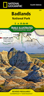 Badlands National Park Map 1566954088 Book Cover