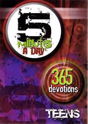 5 Minutes a Day 365 Devotions-Teens 1583343806 Book Cover
