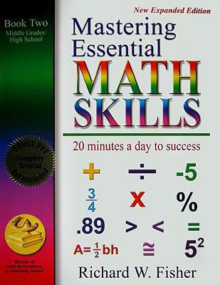 Mastering Essential Math Skills Book Two: Middl... 0982190115 Book Cover