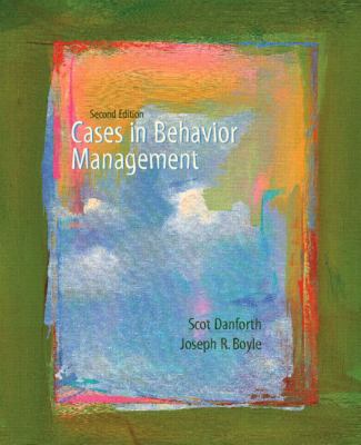 Cases in Behavior Management (2nd Edition) 0131715917 Book Cover