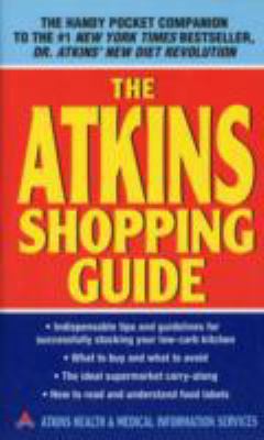 The Atkins Shopping Guide 0060722002 Book Cover