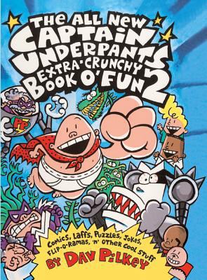All New Captain Underpants Extra Crunchy Book O... 0613494725 Book Cover