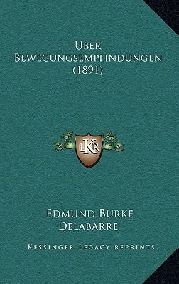 Uber Bewegungsempfindungen (1891) [German] 1167473361 Book Cover