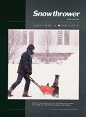 Snowthrower Service Ed 3 0872884090 Book Cover