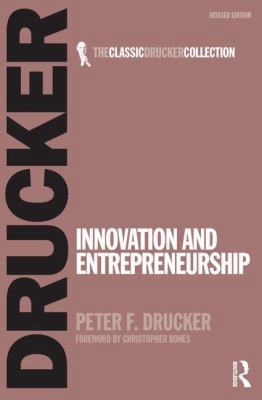 Innovation and Entrepreneurship 0750685085 Book Cover