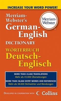 Merriam-Webster's German-English Dictionary [German] 0877798575 Book Cover