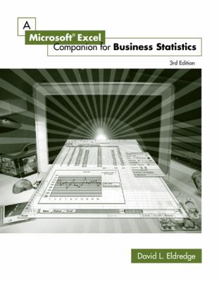 A Microsoft Excel Companion for Business Statis... 0324225539 Book Cover