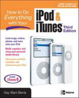 How to Do Everything with Your iPod & iTunes 0072262478 Book Cover