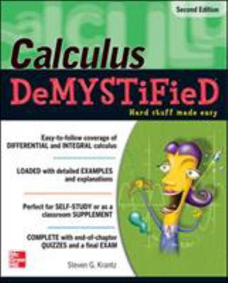 Calculus DeMYSTiFieD B007YXMGLW Book Cover