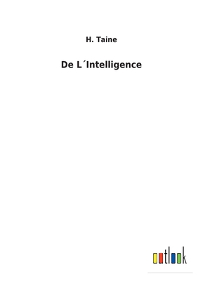 De L´Intelligence [French] 3752474521 Book Cover