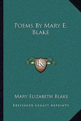 Poems By Mary E. Blake 116371268X Book Cover