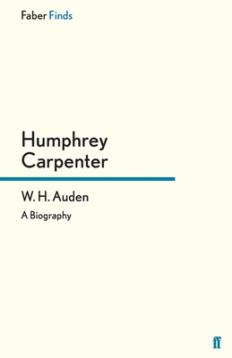W. H. Auden 0571260098 Book Cover