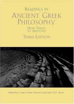 Readings in Ancient Greek Philosophy: From Thal... 0872207706 Book Cover