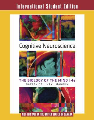 Cognitive Neuroscience 0393922286 Book Cover