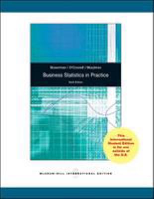 Business Statistics in Practice 0071220658 Book Cover