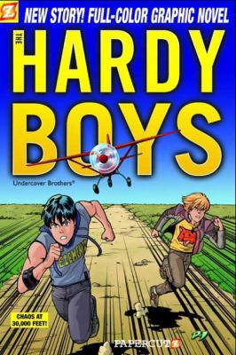 Hardy Boys #19: Chaos at 30,000 Feet! 1597071692 Book Cover