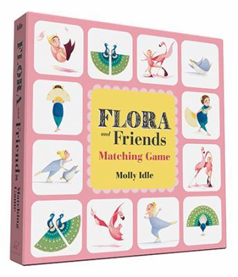 Game Flora and Friends Matching Game (Flora the Flamingo Book, Flamingo Game, Animal Matching Game, Memory Game): (friends Matching Games for Children, Kid Book