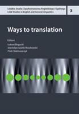 Ways to Translation 8323339198 Book Cover