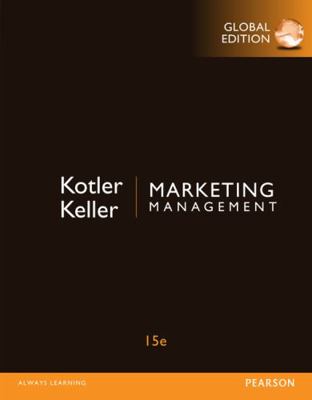 Marketing Management, Global Edition 1292092629 Book Cover