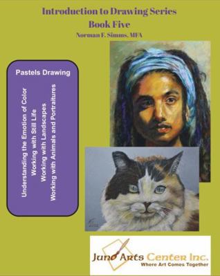 Hardcover Introduction to Drawing Series Book Five: Pastels Drawing Book