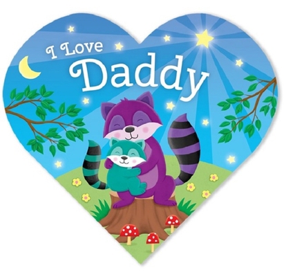 Heart-Shaped BB - I Love Daddy 1628854502 Book Cover