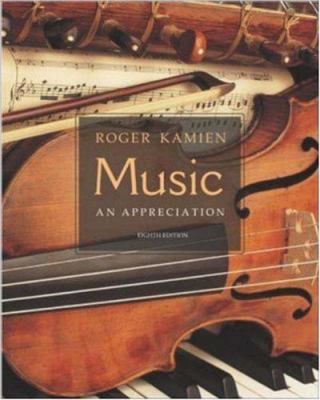 Music: An Appreciation W/ Multimedia Companion ... 007288505X Book Cover