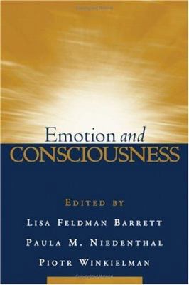 Emotion and Consciousness 159385188X Book Cover