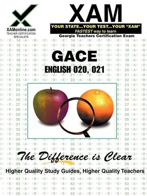 GACE English 020, 021 1581975740 Book Cover