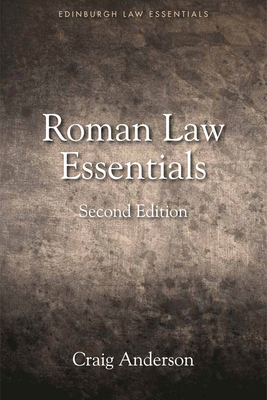 Roman Law Essentials 1474425070 Book Cover