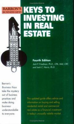 Keys to Investing in Real Estate (Barron's Busi... 0764129031 Book Cover