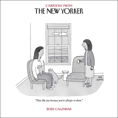 Cartoons from the New Yorker 2025 Wall Calendar 1524887005 Book Cover