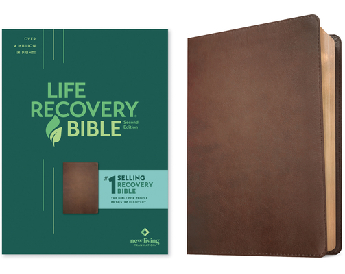 NLT Life Recovery Bible, Second Edition (Leathe... 1496450175 Book Cover