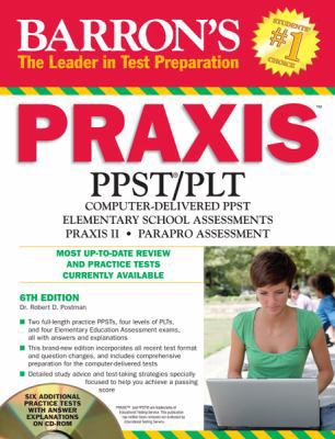Barron's Praxis [With CDROM] 1438071213 Book Cover