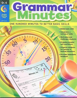 Grammar Minutes, Grade 6 B00QFXNLXO Book Cover