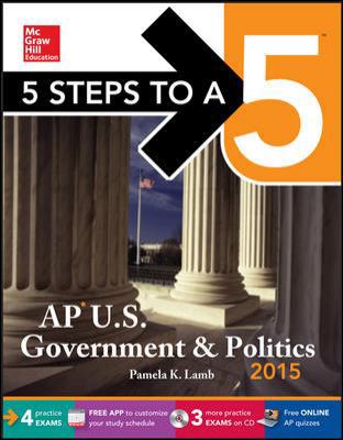 AP U.S. Government and Politics [With CDROM] 0071840834 Book Cover