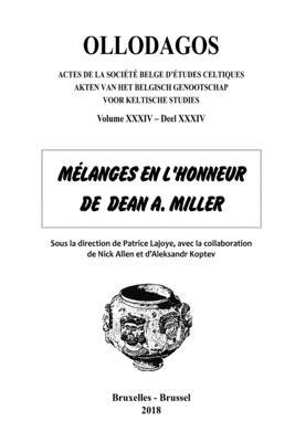 Ollodagos 34: Mélanges en hommage à Dean A. Miller [French] 2872851909 Book Cover