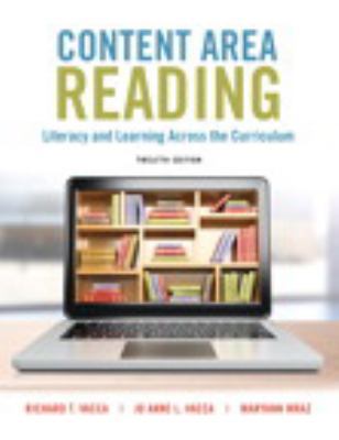 Content Area Reading: Literacy and Learning Acr... 0134228065 Book Cover