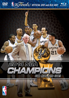 DVD 2014 NBA Champions: San Antonio Spurs Book