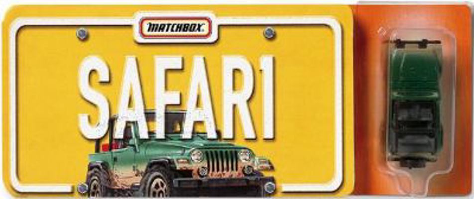 Safari [With Jeep Wrangler Matchbox Car] 1584852143 Book Cover