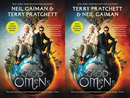 Good Omens: The Nice and Accurate Prophecies of... 0062697250 Book Cover