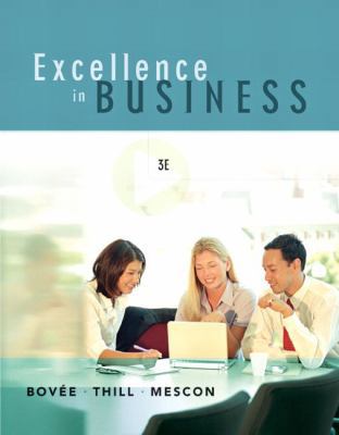 Excellence in Business 0131870475 Book Cover