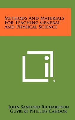 Methods and Materials for Teaching General and ... 1258344203 Book Cover