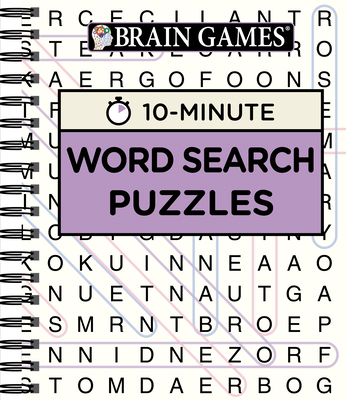 Brain Games - 10 Minute: Word Search Puzzles (P... 1640301631 Book Cover