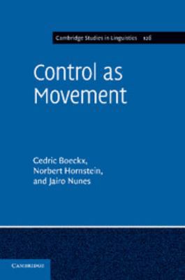 Control as Movement 0511761996 Book Cover
