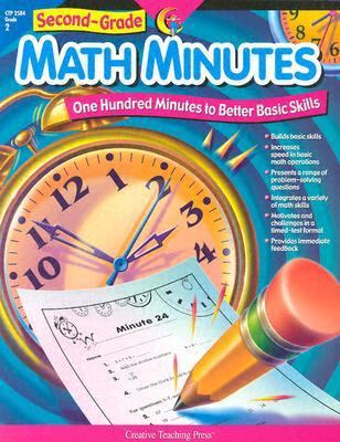 2nd-Grade Math Minutes 1574718134 Book Cover
