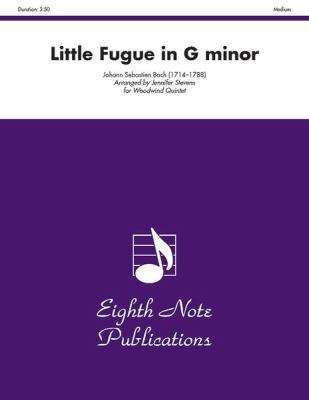 Little Fugue in G Minor: Score & Parts 1554725747 Book Cover